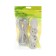 Extension cord Luazon Lighting Eco, 3 sockets, 8 m, 10 A, 2200 W, PVS 3x0.75 mm2, with salary, white