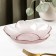 Glass Figure Salad "violet", 280 ml, 17 × 3.5 cm