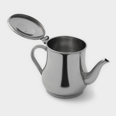 A teapot of stainless steel "Sultan", 700 ml, 201 steel, chrome color-1
