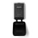 Coater Switch Codular Tundra, metal, with a protective lid, gray/black color