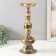 Summary Metal for 1 candle "Ferro" aged bronze 14.5x14.5x38.5 cm