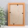 Photo frame MDF 10x15 cm, No. 5 "Simple", Milan nut, (plastic screen)