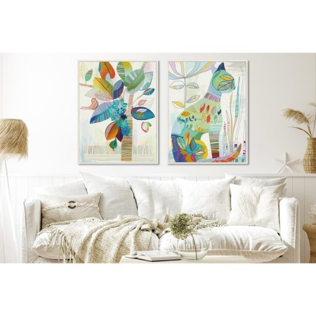Reproduction of the painting "Flory. No. 3 ”, 50x65, frame (20-001d)-5