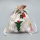 Bag Gift Organza "Golden Momns", 10 x 12 cm +/- 1.5 cm, New Year