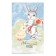 A set of towels of the kitchen shade "Light Easter" 35x60 cm - 4 pcs, 100% cotton