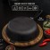 Slim cast cast iron magma, d = 24 cm, h = 6 cm, plastic handle