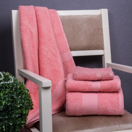Arya Home Miranda Soft, 500 GR, size 70x140 cm, coral color-11