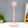 Jambo table lamp LED 2W USB AKB Pink 13x13x34.5 cm Risalux