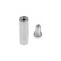 Remote holder for signs, 16x50 mm, color matte nickel, set 6 pcs.