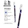 Pen Plastic with a cap "from February 23", blue paste, ball 0.5 mm