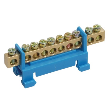Tire "N" zero with a blue insulator type "Strack" for a 6x9 mm DIN-RACE 10 REXANT groups