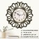 Watching clock, interior "vermont", d-45.5 cm, dial 22 cm, silent