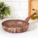 Deep pan Kantry, D = 26 cm, plastic handle, anti -stick coating, brown color