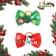 New Year's elastic bands "Christmas tree+snowman", set 2 pcs
