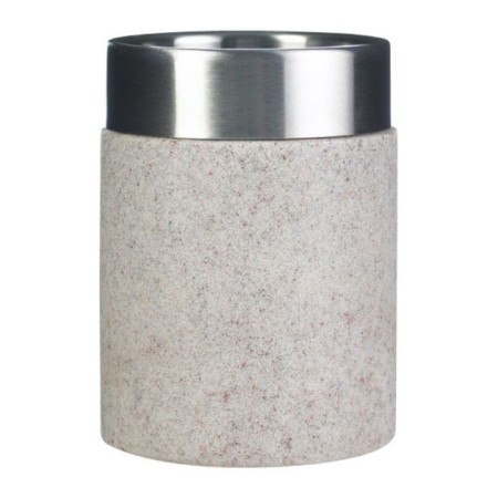 Stone glass, beige color