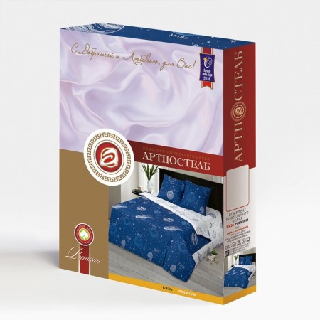 Bed underwear 2SP “Gravity” 175x215cm, 200x215cm, 70x70cm 2pcs-2