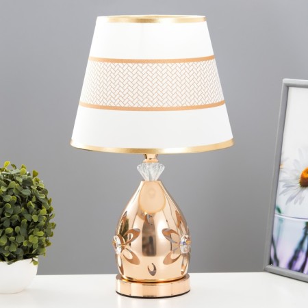 Blanche table lamp E27 40W gold 25x25x43 cm Risalux