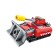 Designer "Firefighters. Transport ", 8 species, mix color, in a package