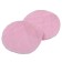 A set of reusable liners for a bra, 2 pcs., Pink color