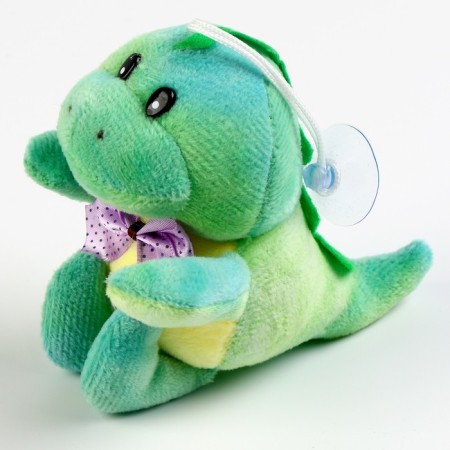 Soft toy "Dragon" on a suction cup, 14 cm, color mix-3