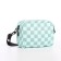 Youth bag with zipper, turquoise color