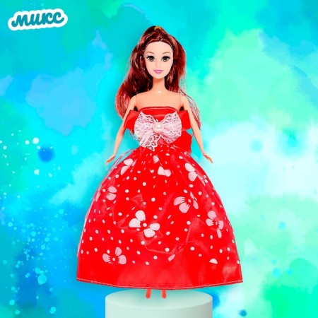 ARINA doll with a set of dresses and accessory, mix-6