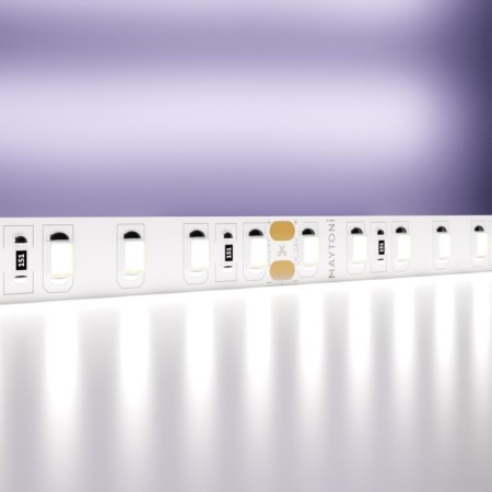 Maytoni LED tape, 24V, IP20, 2835, 9.6W/m, 6000k, 5 m, monochrome glow