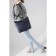 Bag-bag, lightning department, outer pocket, long belt, dark blue color