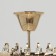 Aladard chandelier, size 50x43x50 cm, 300W 5XE14 IP 20