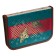 Penal 1 Section 130 x 190 mm, Hatber "Squature", laminated cardboard, beige/red (voluminous 3D risun) NPN_44030