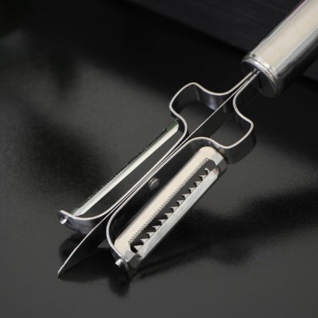 Vegetable cleaning of the share "metallic", bilateral, 20.5 cm-1