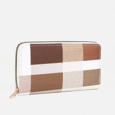 Lightning wallet, beige color