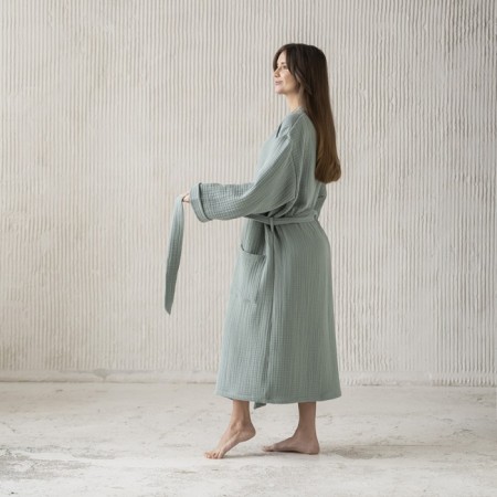 Shifu robe, size XL, green color-3