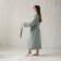 Shifu robe, size XL, green color