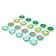 New Year's board game "New Year: Christmas trees-igolka", 3 in 1, 4 fields, 7+