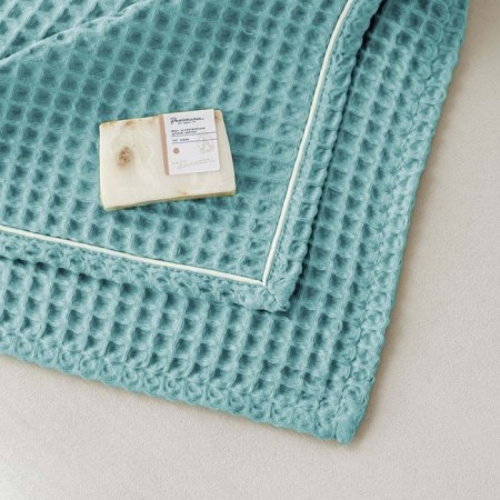 Pasionaria "Vigi", 255 gr, size 100x150 cm, mint color-1
