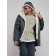 Winter male park, size 48, dark gray color