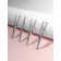 A set of tweezers for needlework, 11.7/12.3/11.2/11.9, silver color