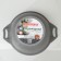 Pan, 3 l, d = 24 cm, h = 12.5 cm, glass cover, anti -stick coating, color light marble