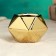 Kashpo "Golden Multicarrier" 7x7x7.5cm