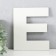 The panel of the letter "e" 16.5x20 cm, white