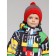 Knitted hat for a boy, size 50