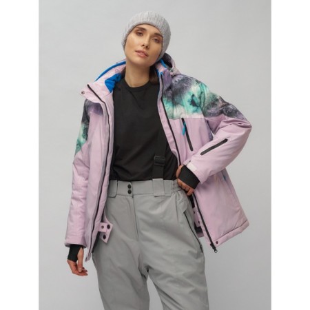 Ski suit, size 58, purple color-8