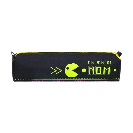 Penal soft, 1 compartment, quadro, 45 x 210 mm, Hatber "Nyam-yum" black/yellow npk_62156-2