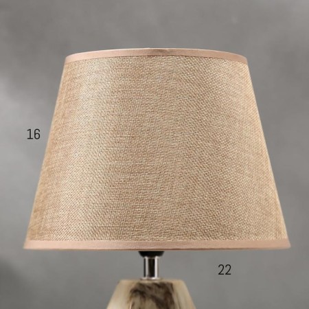 Table lamp 16254/1BG E14 40W Beige 23x23x35 cm Risalux-3