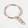 Basket base, with a chain, d = 25 mm, gold color