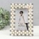 Photo frame 2059 10x15 cm "Pearls" plastic, col. silver