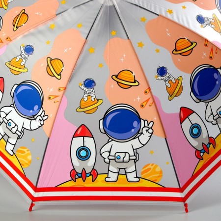 Children's umbrella "Cosmonautics" 84 × 84 × 67 cm-4