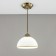 Suspended Citilux “Adriana” CL405113, 22x22x21 cm, 1x75W, E27, brown color