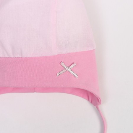 Children's hat, pink color, size 40-42-1